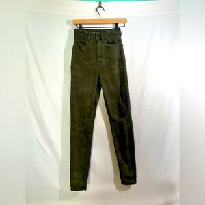American Eagle Super Stretch Army print Jeans size 2